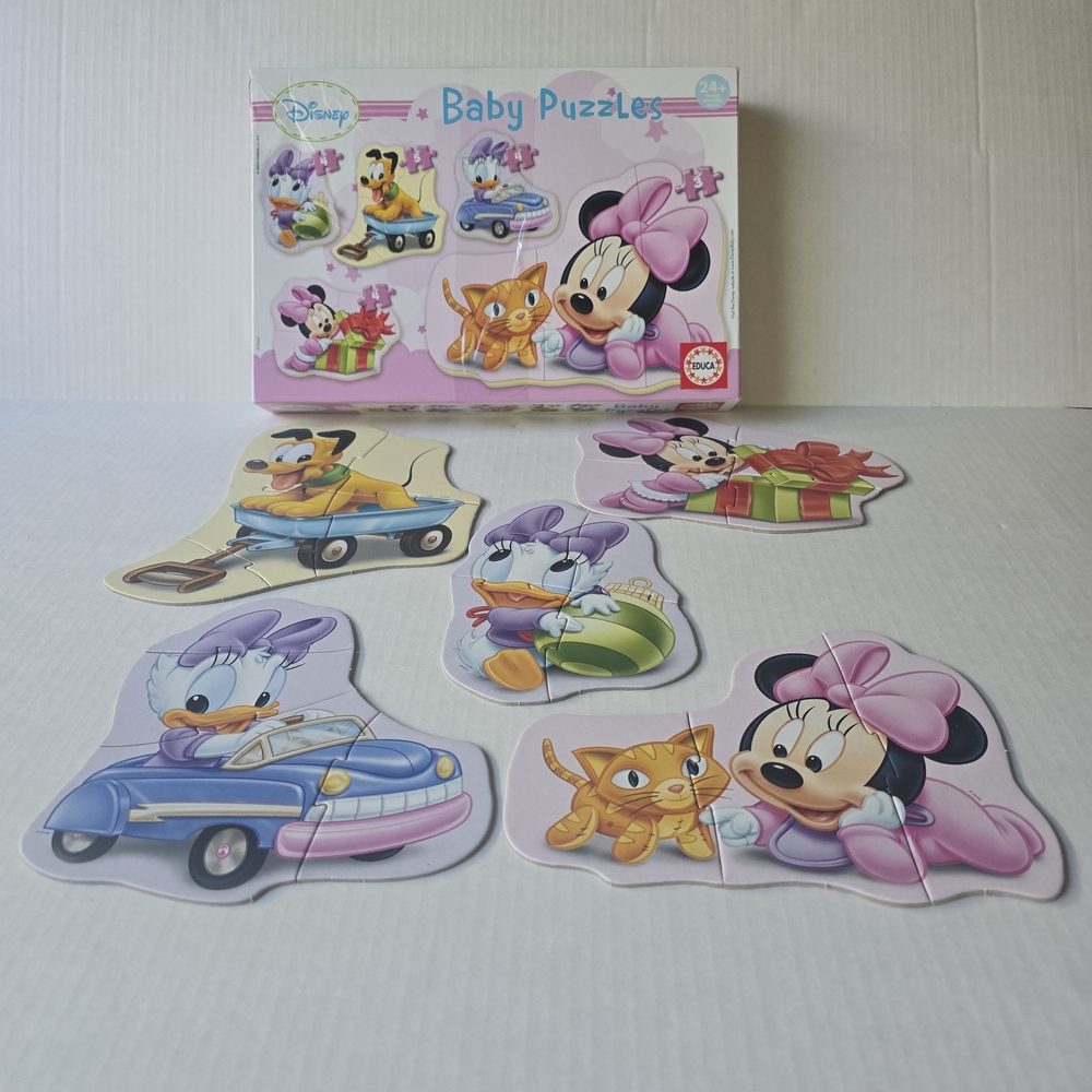 Disney Baby Puzzles - Minnie & Friends Pink Puzzle Set